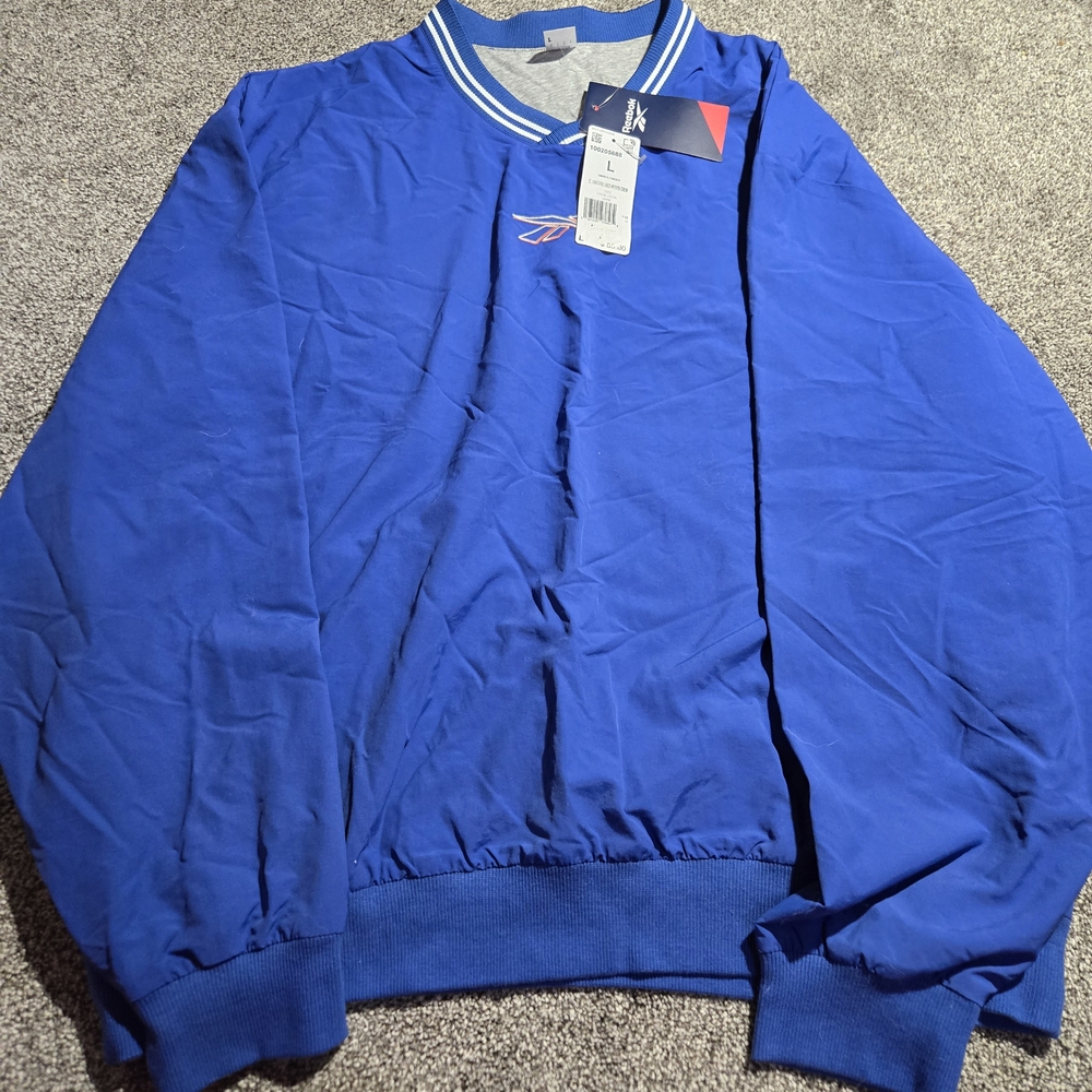 Reebok Blue Crew Neck Top